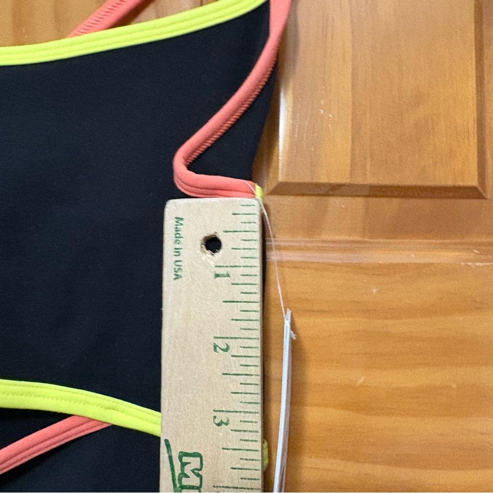 Spiritual Gangster Black Mini Dress with Neon Trim Size Small NWT - Picture 15 of 16